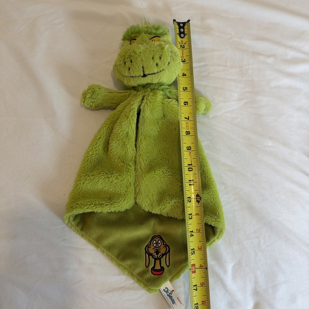 Aurora Lovey Security Blanket Dr Seuss The‎ Grinch - Picture 6 of 6